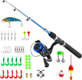 Kids Fishing Pole,Light and Portable Telescopic Fishing Rod for Youth Fishing by
