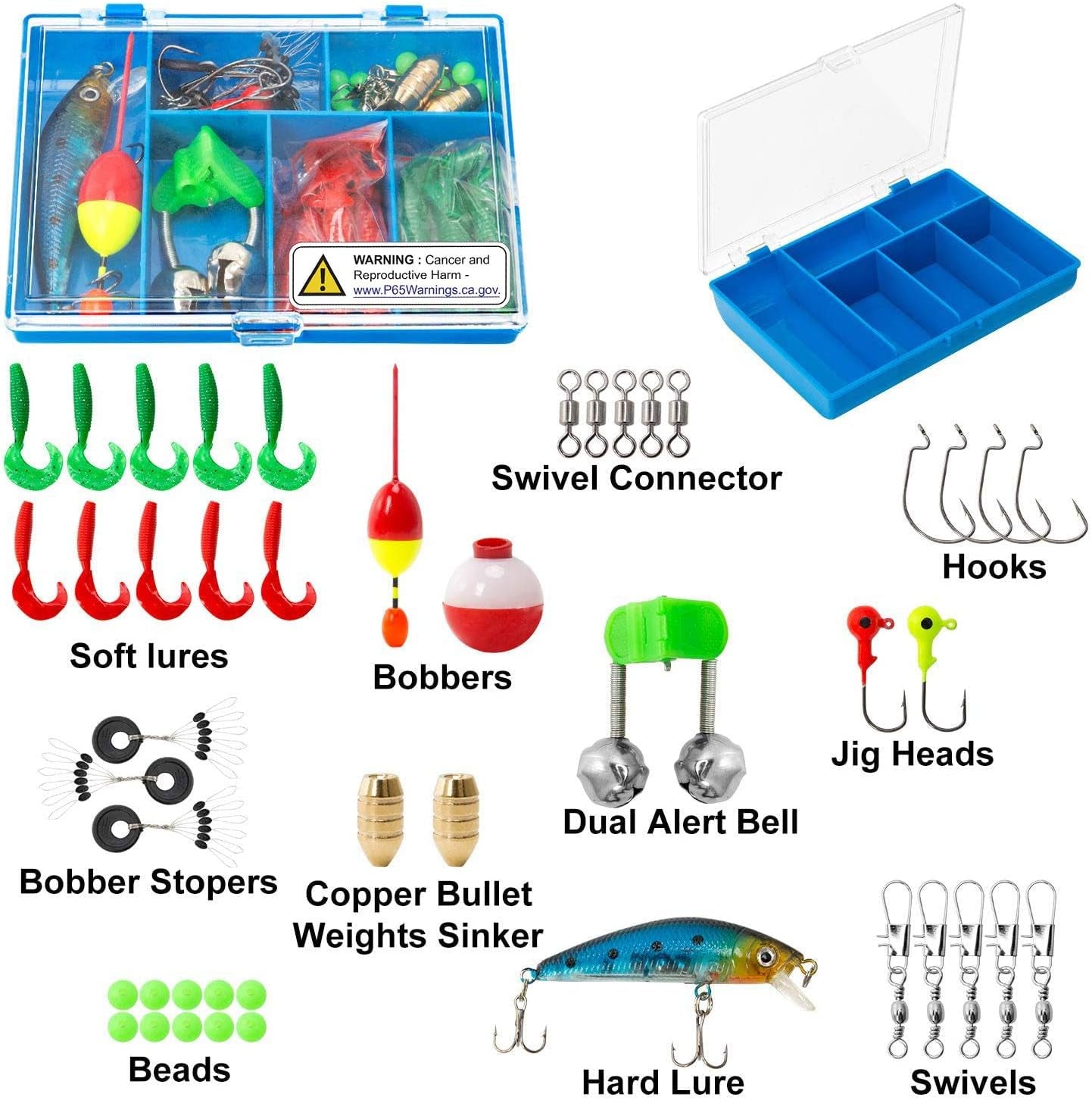 Kids Fishing Pole,Light and Portable Telescopic Fishing Rod for Youth Fishing by