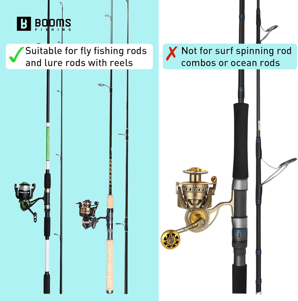 PB4 4.4Ft~5Ft Fishing Rod and Reel Case, Portable Folded Fishing Pole Case, 0.6Ft/8" Extended Design Fishing Spinning Rod Bag, Store up to 2~3 Fishing Rods and Reels, 52"~60"