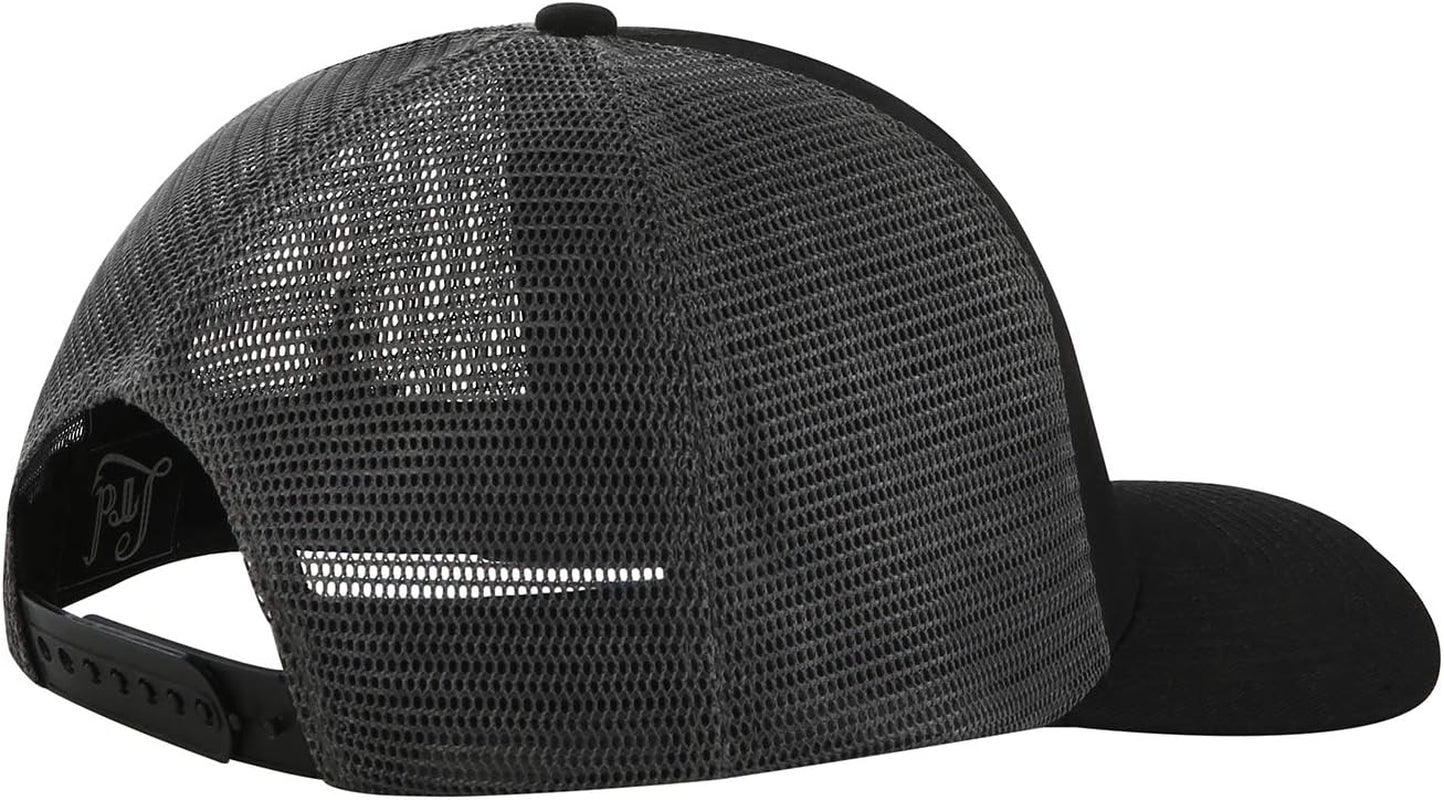 Black Bison Trucker Hat One Size