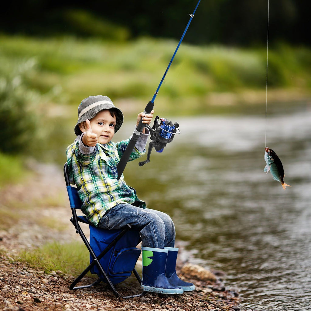 Kids Fishing Pole,Light and Portable Telescopic Fishing Rod for Youth Fishing by