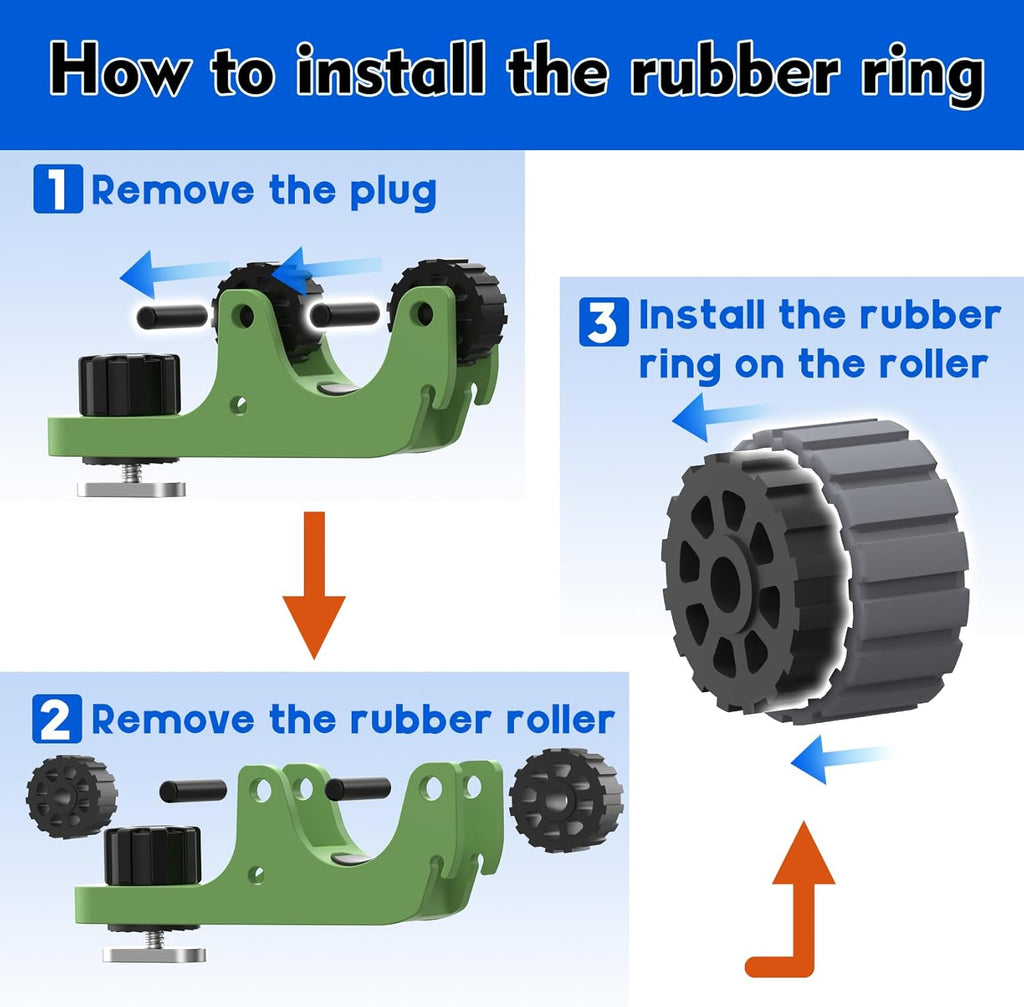 1006 2 PCS Adjustable Kayak Paddle Holder Track Mount Fits Various Shaft Diamete