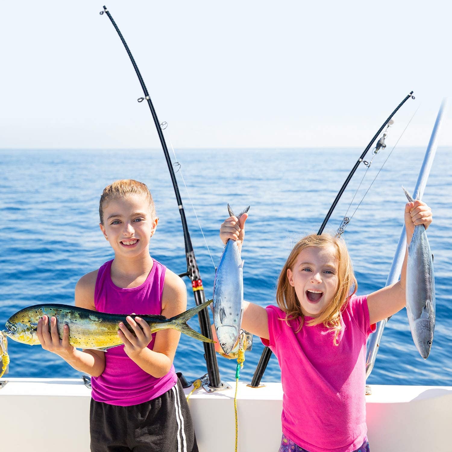 Fishing Rod Kit,  Carbon Fiber Reel Combo Pole and Telescopic Fishing with Line Lures Tackle Hooks Reel Carrier Bag for Adults Saltwater Freshwater Travel (2.1)